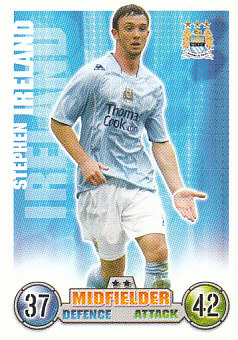Stephen Ireland Manchester City 2007/08 Topps Match Attax #172